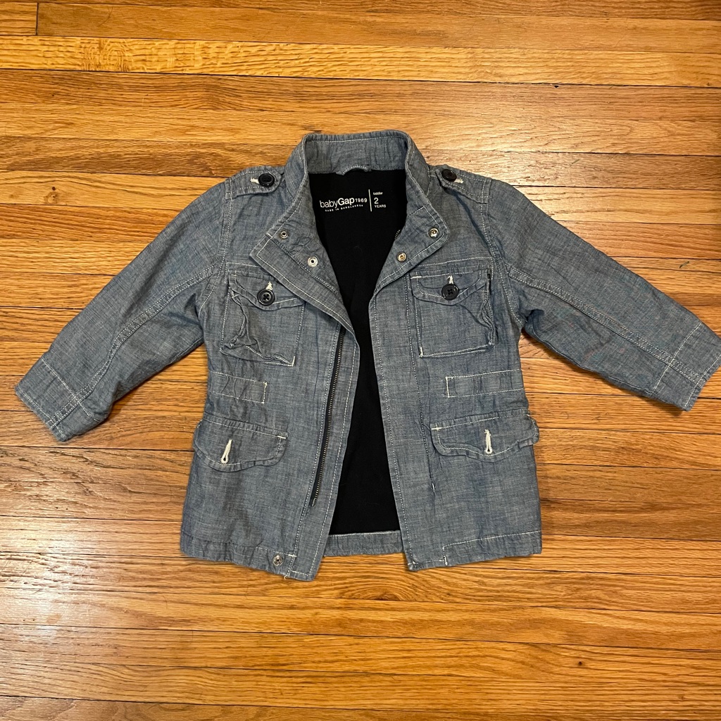 Gap Chambray Jacket, 2t